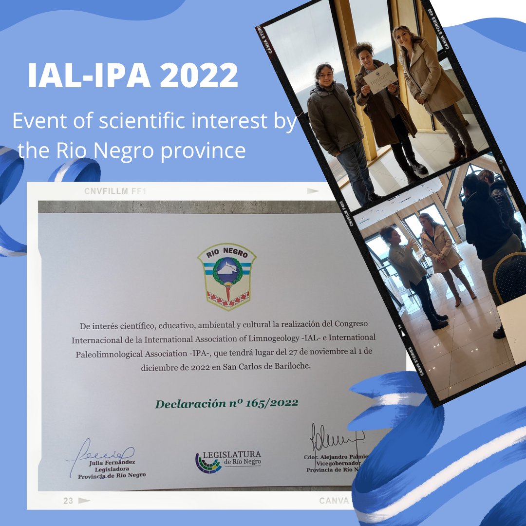 Today we are so happy because <a href="/ial_ipa/">ial-ipa 2022</a> meeting have been declared as an event of scientific interest by the province <a href="/rionegrogob/">Gobierno de Río Negro</a>
 Thank you <a href="/jfernandezok/">Julia Fernández</a>