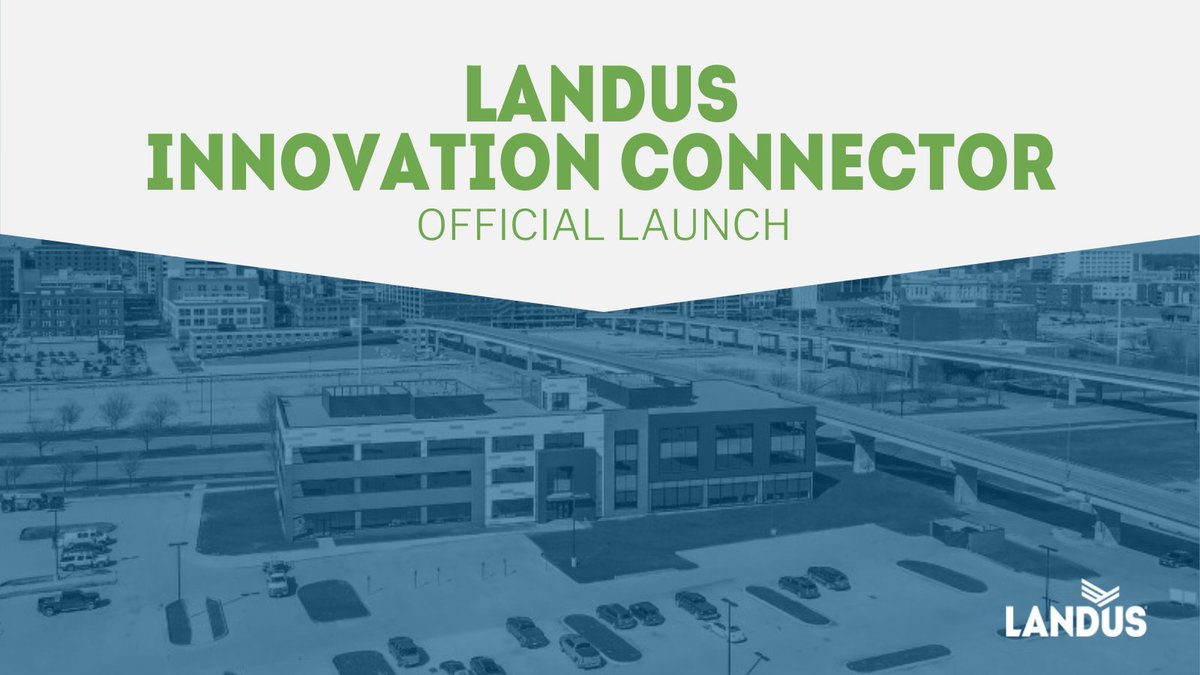 We're launching the Landus Innovation Connector today! Follow along to see the space and hear from voices in ag, tech and community.