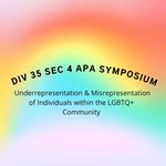 Photo by APA Division 35 Section 4 (@APADiv35Sec4)