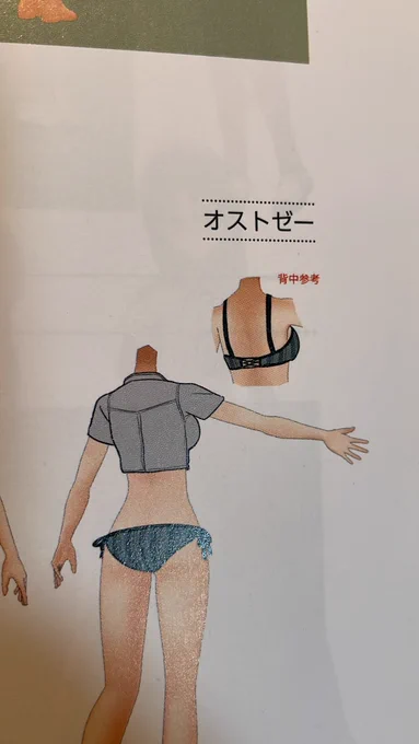リタ水着紐咥えれないけど気にしない方向で🙃 