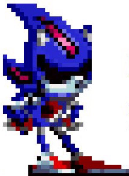 “Tuff weak ass talk from the so called late Sonic.Exe who couldn’t even scrap the metal doppelgänger of the one you had served all this time then stopped because you were too much ignorant to your Amy’s true potential, unlike Exetior of course.”