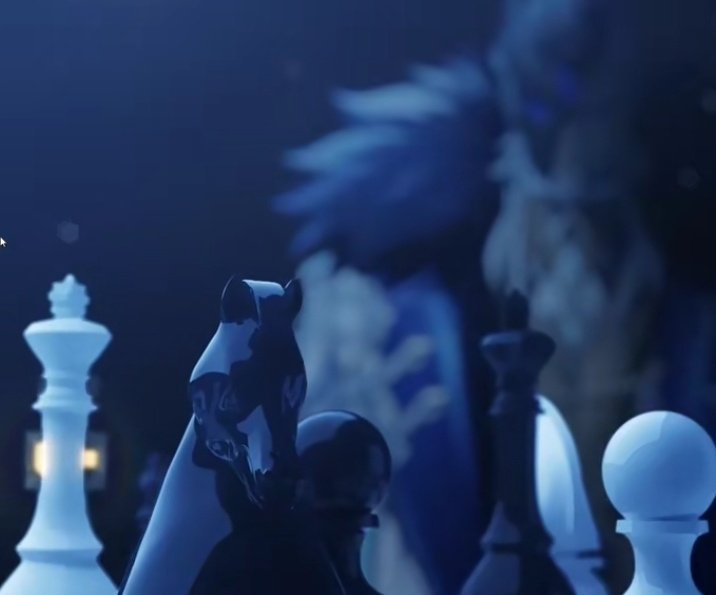 there's this black and white horse on the chess board that no one talks about hellooo what does this mean

#GenshinImpact #genshintwt