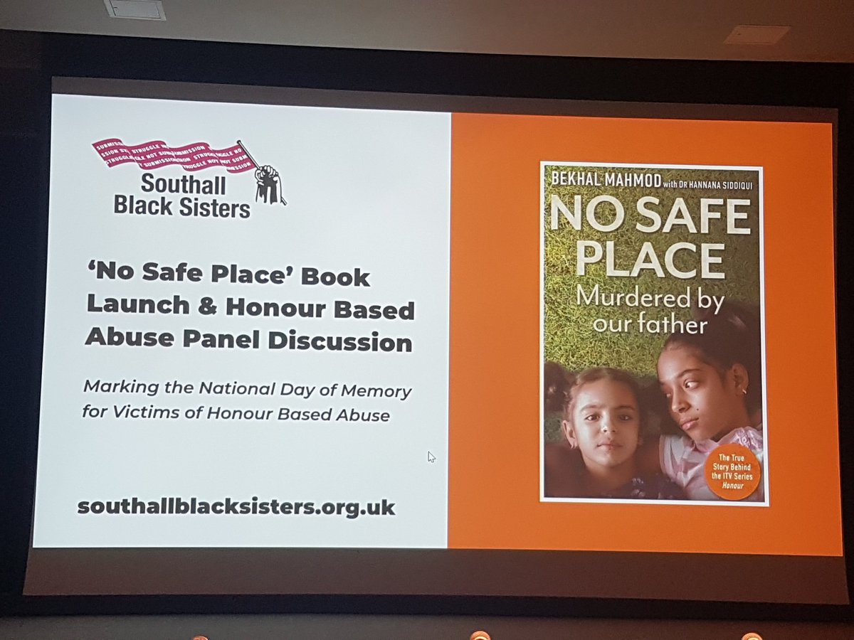 SumanBhuchar's tweet photo. Marking #NationalDayofMemory for victims of #honourbasedabuse @amnesty @SBSisters #booklaunch https://t.co/GZ5yZI0QQA