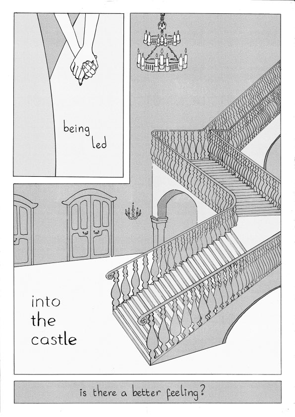 axe_marnie's tweet photo. Hello #PortfolioDay, I’m drawing little decorations and borders for books and things and making comics and little zines. I still take commissions too ! I like being nonbinary and fancy spooky. https://t.co/HrA4Ys79Sg