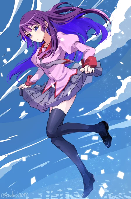 86日目 化物語 戦場ヶ原ひたぎ✂️
#100日チャレンジ 