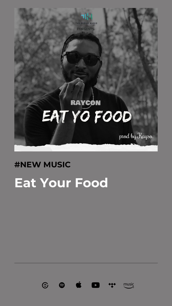 #newmusic2022 Eat Your Food by <a href="/Dj_1spotRAYCON/">★☆►Dat_Boi_RAYCON®</a>  OUT NOW!!.