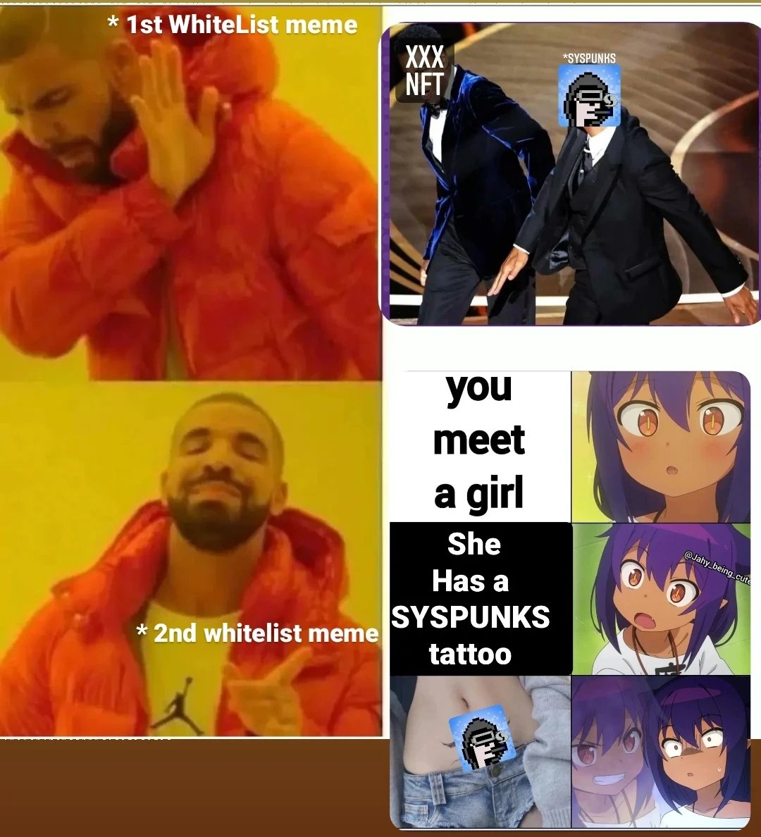 vivek_thanmai's tweet image. Ready with the @syspunks meme @BD_Ventures 

#syspunks #NFT #NFTs #cryptopunks
#blockdeskventures #BDVentures
#Syscoin