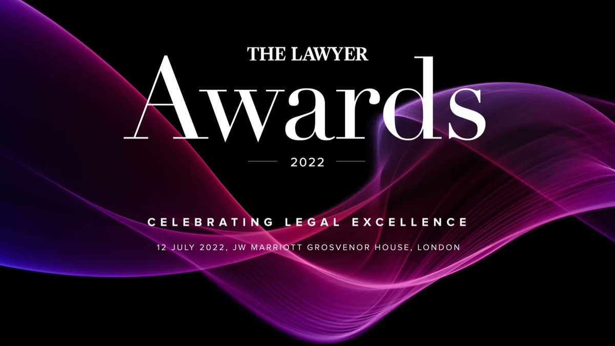 TheLawyerevents's tweet photo. Congratulations to the #LawyerAwards 2022 Restructuring Team of the Year – @Kirkland_Ellis
Highly commended - @AllenOvery 
Commended – @WBD_UK https://t.co/dbqykT0aE4
