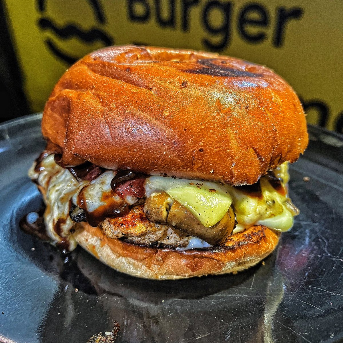 BXLebanon's tweet photo. The Mighty Mushroom Burger ๐
#BurgerExperiment https://t.co/2MtE5cGGTL