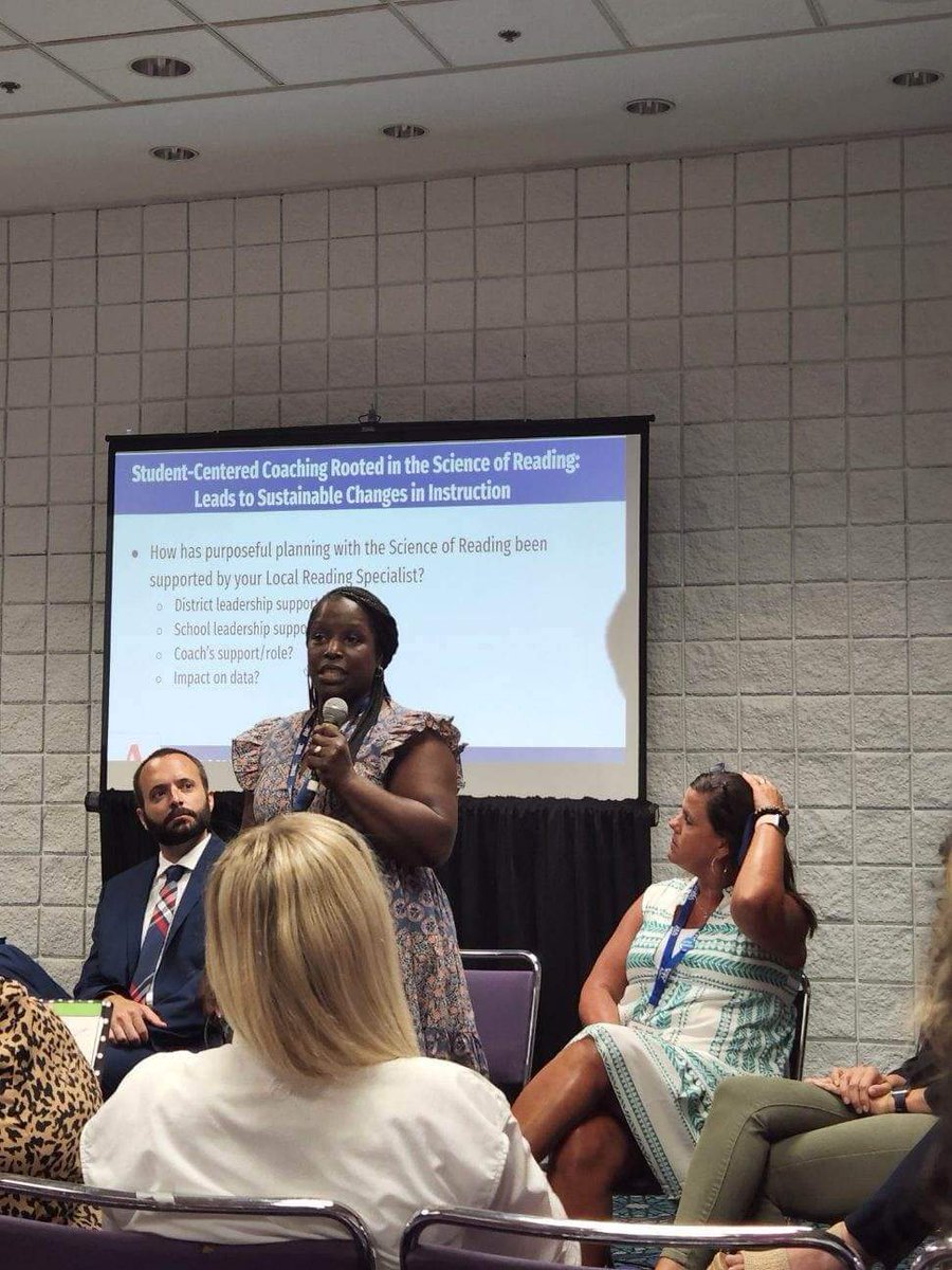 SophiaPKingston's tweet photo. Principal Nelson and Mrs. Chappelle had an opportunity to share our story to teachers and administrators across the state. We also got a chance to meet LETRS Coauthor Carol Tolman! We are moving our school forward! PAWsome!!! #TeamSelmaConnected #TeamSPK #spotlightschool https://t.co/2AdyAasty2