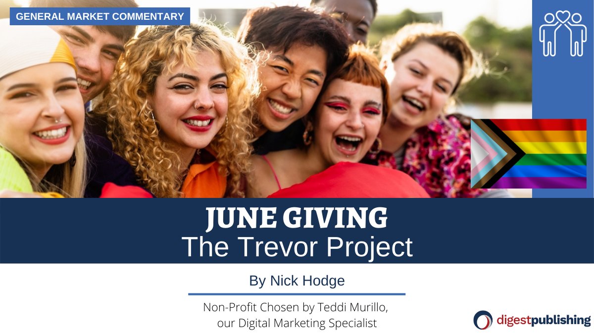 digestpubs's tweet photo. Digest Publishing has given over $17,000 to charities and organizations. 

For June 2022, we gave to The Trevor Project, the world’s largest suicide prevention and crisis intervention organization for LGBTQ young people.

#thetrevorproject

Article:
https://t.co/bejBWJSMwI https://t.co/NNPXilgjll