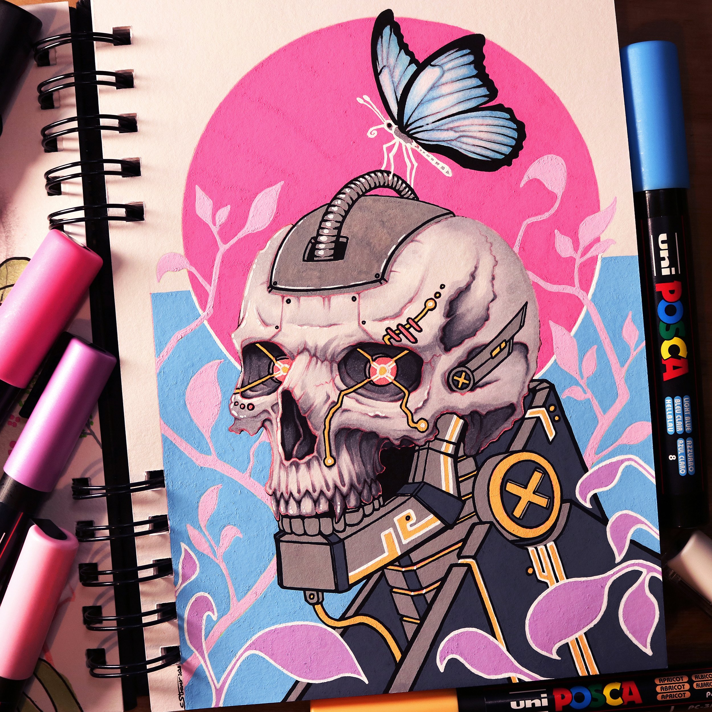 Арты Posca