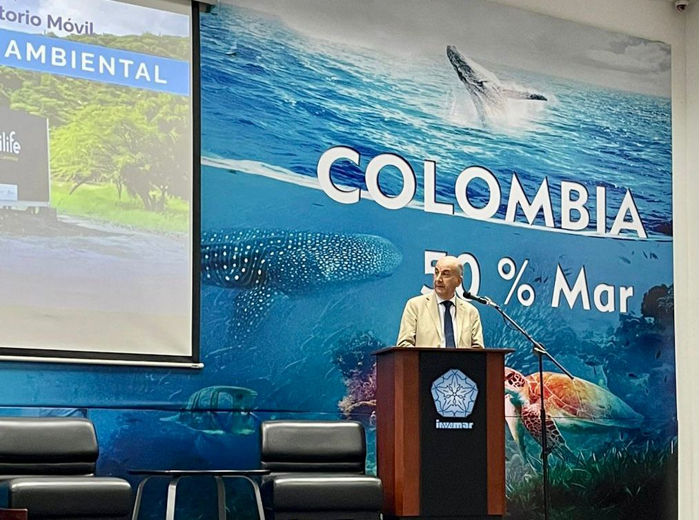 Dore_Fr's tweet photo. Tuve el gusto de asistir a la inauguración del laboratorio de análisis de ADN ambiental de @SPYGEN_Lab, importante proyecto de cooperación entre #Francia 🇫🇷 y #Colombia 🇨🇴 en @invemarcolombia. Gran avance para el medio ambiente, la preservación y la protección de los ecosistemas https://t.co/ywmZAm000E