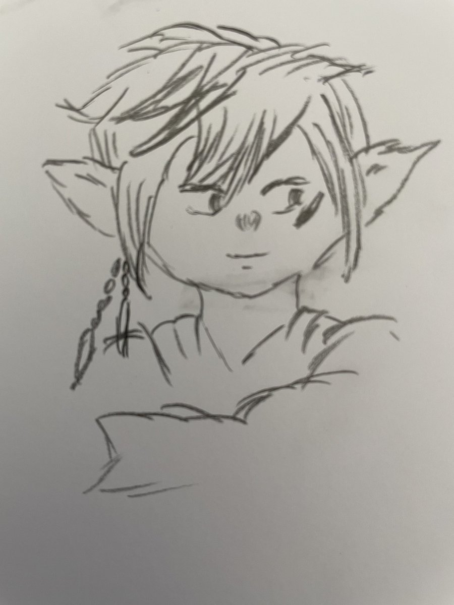 AshtFeright's tweet photo. Haven’t drawn in …. A very very long time. But here is @HalowZoldyck and @AnnieElynbrigge and the ever energetic @althaeous. 💖

#FFXIV #FFXIVART #ffxivdrawing #lalafell https://t.co/n7NfwXj9TJ