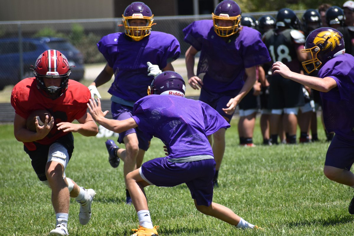 EPIC football camp! Bring in the boys of fall!! <a href="/tregoeagles/">Trego Golden Eagles</a>