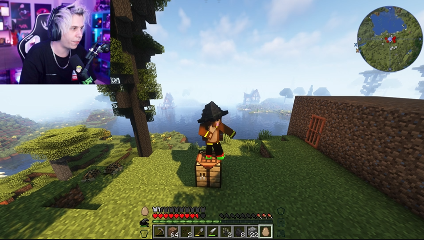 kingmxmus's tweet photo. vegetta el 2do día ||  rubius el 2do día https://t.co/iqqhEURjWH