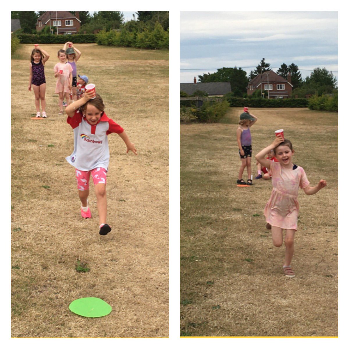 Last meeting of the term #bliss #rainbows #girlguiding #girlscandoanything