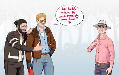 Nilo4z's tweet photo. Eu me tornei quem eu mais temia, o Mains Jeff e Ace depois do meu bb Felix D: #dbd #felixritcher #jeffjohansen #AceVisconti https://t.co/FI4pLacgS1