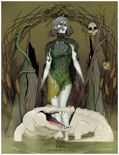 MischiArt's tweet photo. Hi, #PortfolioDay
I'm Mischi, a freelance illustrator who would love to work in TTRPG & comic book covers featuring strong women!
I love line art, badass ladies & drawing from all worlds of fantasy, including my own @ContestedCanvas โ๏ธ
#OriginalContentCreator https://t.co/2wSqswbBeM