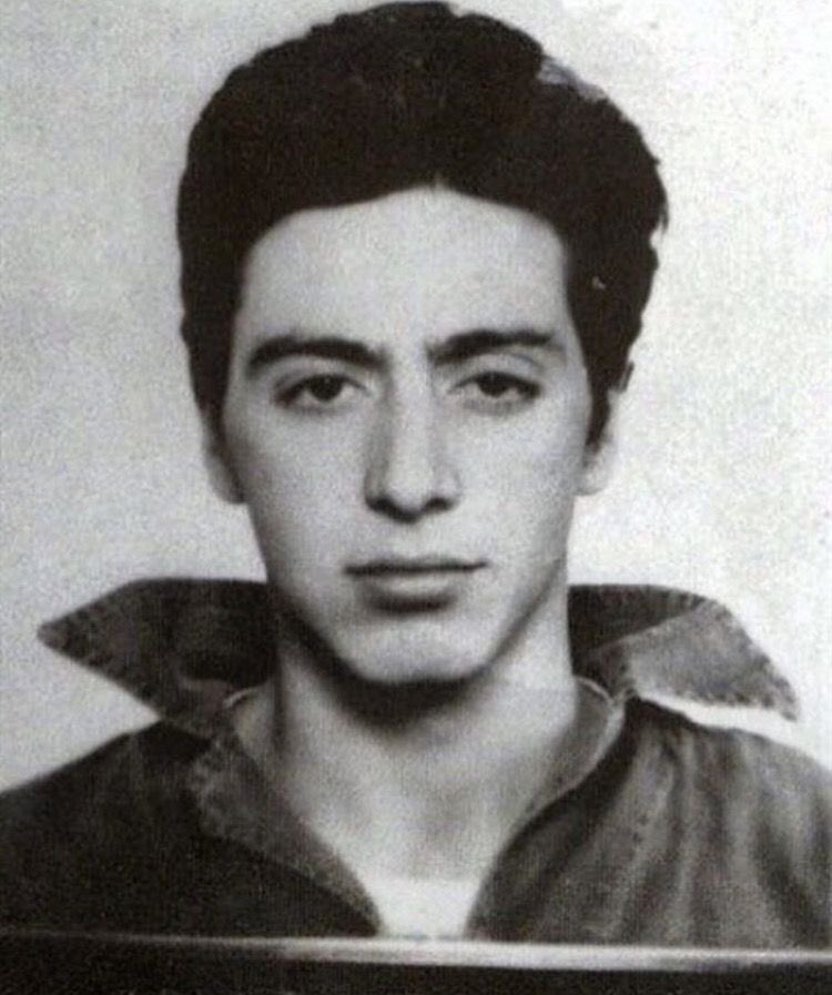 al pacino archive on Twitter: "Al Pacino’s 1961 mugshot after being