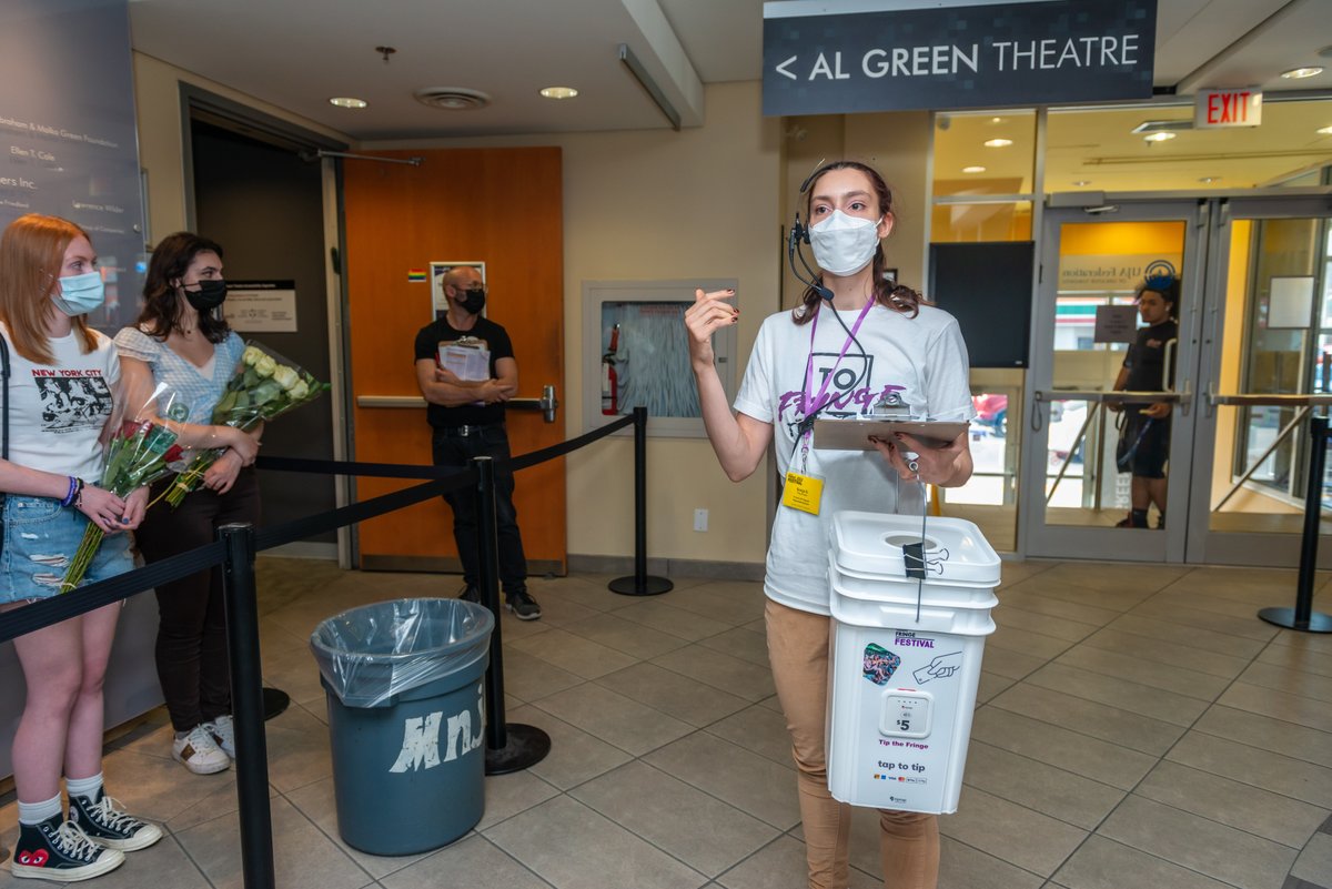 tiptappay's tweet photo. #taptotip until July 17th at the Toronto Fringe Festival!
Toronto's largest theatre festival is using tiptap's parade buckets to accept tips all week long. If you are at an event, be sure to recognize the team's hard work and tap to tip! #givemore
#taptotip @Toronto_Fringe https://t.co/6Ho0BMOint