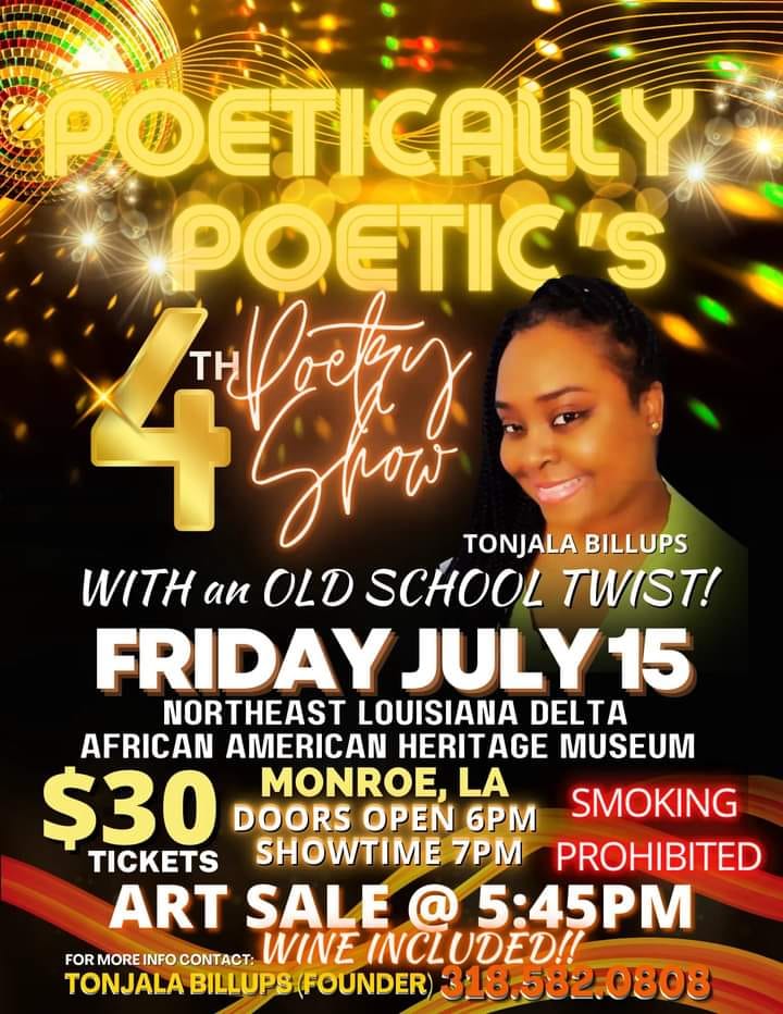 NLDAAHM's tweet photo. Join us for an evening of art and poetry. https://t.co/Px1z8KxzCY