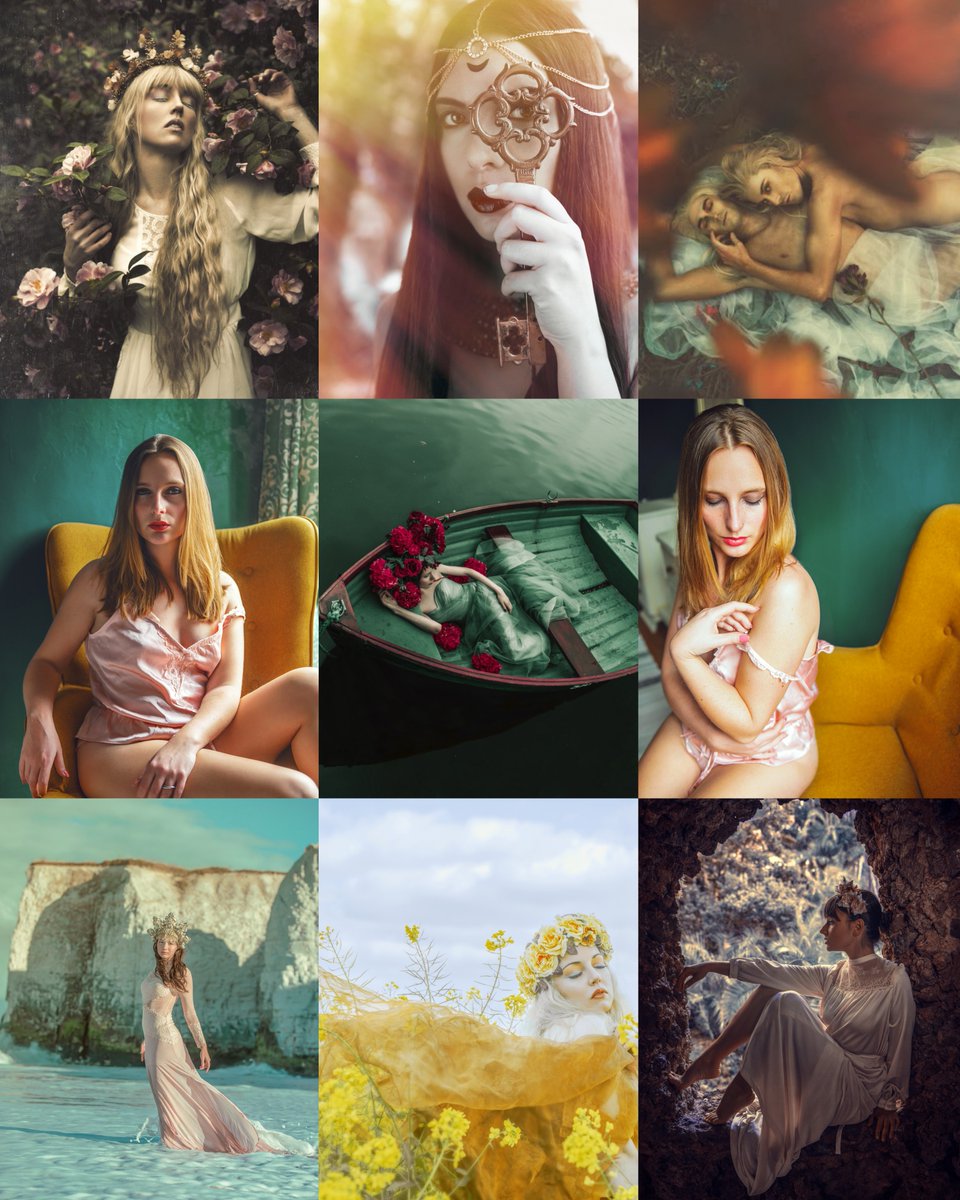 Hello!!!
I'm Ana Isabel and I'm a Fine Art Portrait Photographer, who loves to mix fantasy with fashion. 
#PortfolioDay