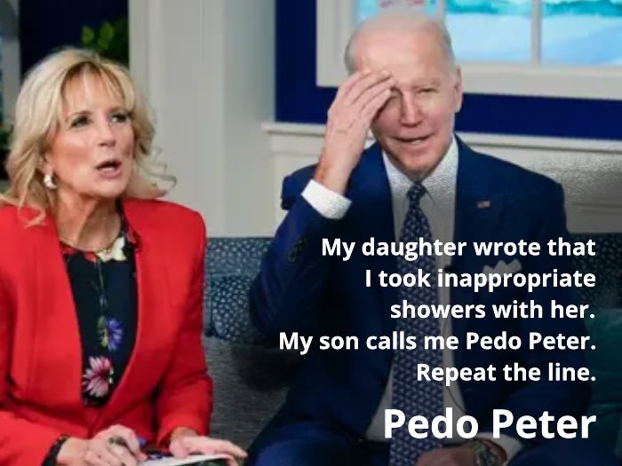 realDonHurley's tweet image. “Pedo Peter”. Repeat the line. That’s the tweet right here.