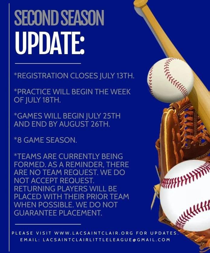 LacsaintclairLL's tweet photo. SECOND SEASON UPDATE!! https://t.co/F40oszZnGW