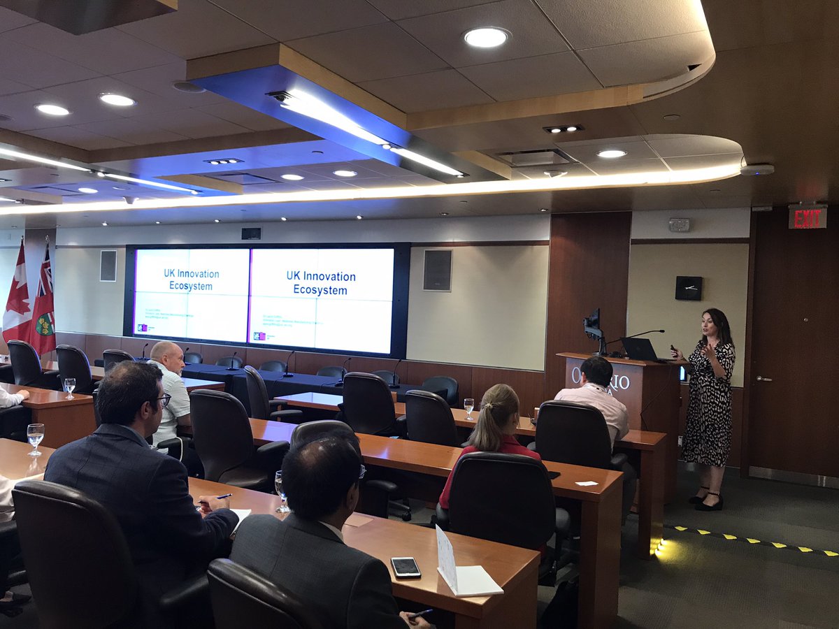 fromeleo's tweet photo. @TCS_SDC welcomes the @innovateuk bio manufacturing mission to Toronto for a full program of meetings with Canada’s rich life sciences ecosystem. Transforming advanced therapies manufacturing promises numerous partnering opportunities between our two countries. https://t.co/LTtGKzS1Sb