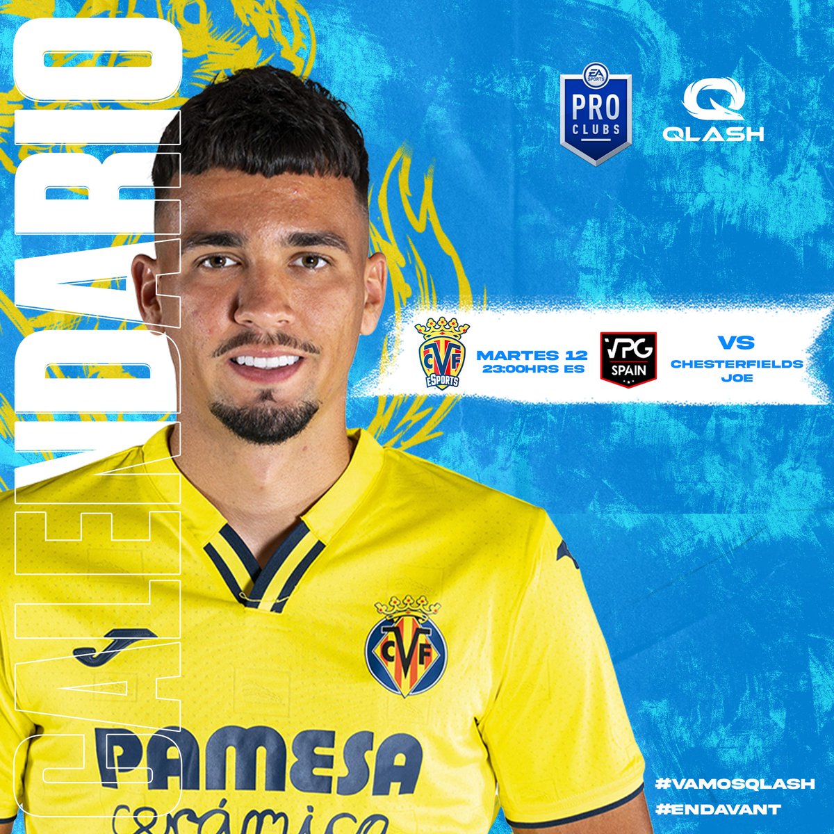 CVFeSports's tweet photo. ¡Martes de #FIFAClubesPro!💪😎
¿Te vienes?

🏆| @VPG_Spain
🆚|  #ChesterfieldsJoe
⏰| 23:00
📺| https://t.co/2t6xNQD53x

#Endavant https://t.co/CKqQyFyNFx