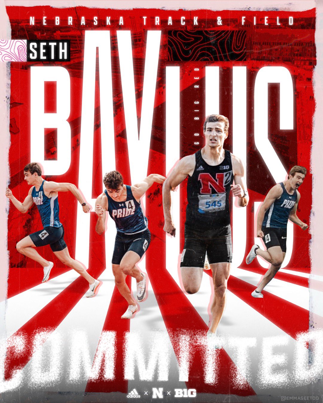 Nebraska Track and Field (NUTrackandField) / Twitter