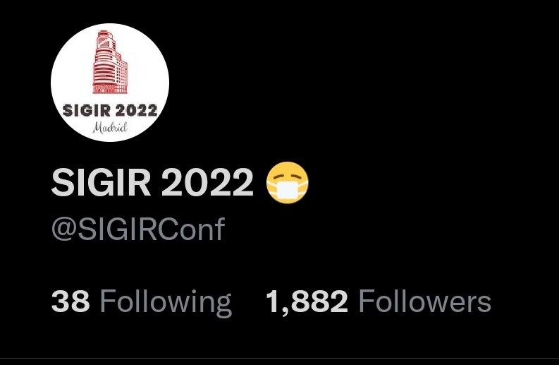 SIGIRConf's tweet image. What a first day of the main conference! 
Great keynotes, presentations, panels, discussions...

And seeing all #SIGIR2022 whistling together at the sound of @duofeten
was magical! 😙🎶🥄🧹

40 followers to reach our 2,022 target. Are we going to make it?