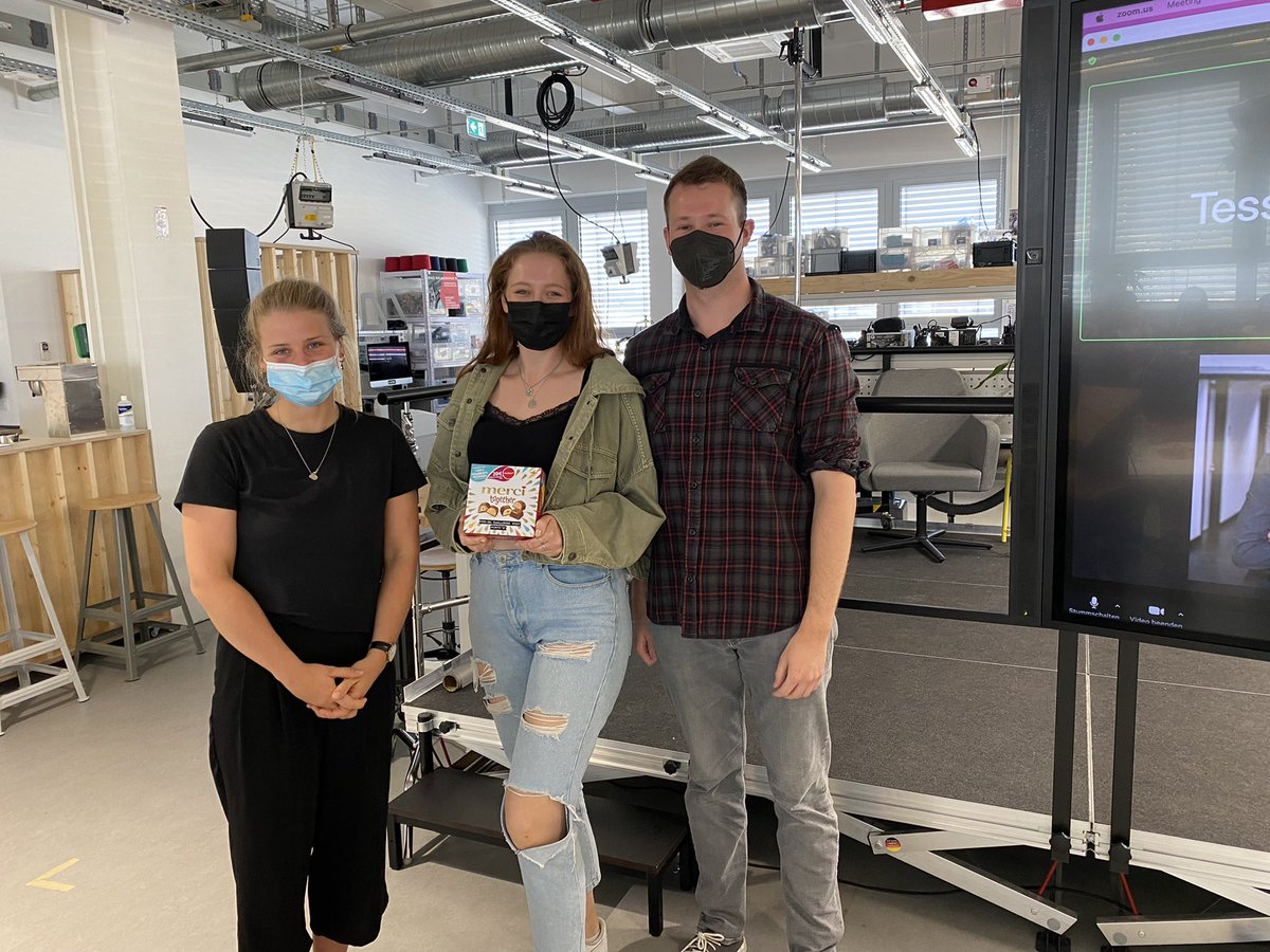 ResearchHcd's tweet photo. The end of the summer semester is approaching! Congratulations to the winners of the design challenges in work psychology! #designthinking #workpsychology #robotsatwork #technologyatwork #rub https://t.co/MQ7yB6i4LC