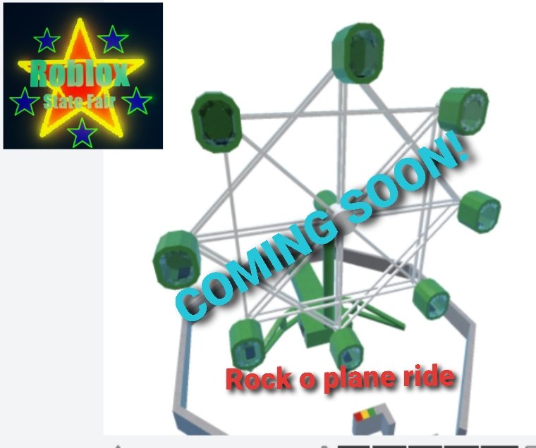 JakePlays123's tweet photo. Hi everyone this is a new ride in roblox state fair coming soon: rock o plane๐ก๐
ROBLOX STATE FAIR IT'S FUN TIME!๐ก๐ #robloxstatefair #Roblox https://t.co/0SyaV8EMfm