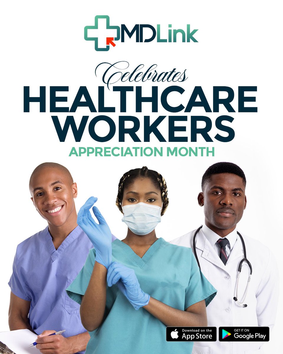MDLinkHealth's tweet photo. Happy Healthcare Workers Appreciation Month!

There's no way we would have made it this far without the dedication and support of our team members. This month, and every month, we thank and celebrate all our Healthcare Workers.

#HealthcareWorkersAppreciation #OurHeroes #MDLink https://t.co/FXTvlp5JFT