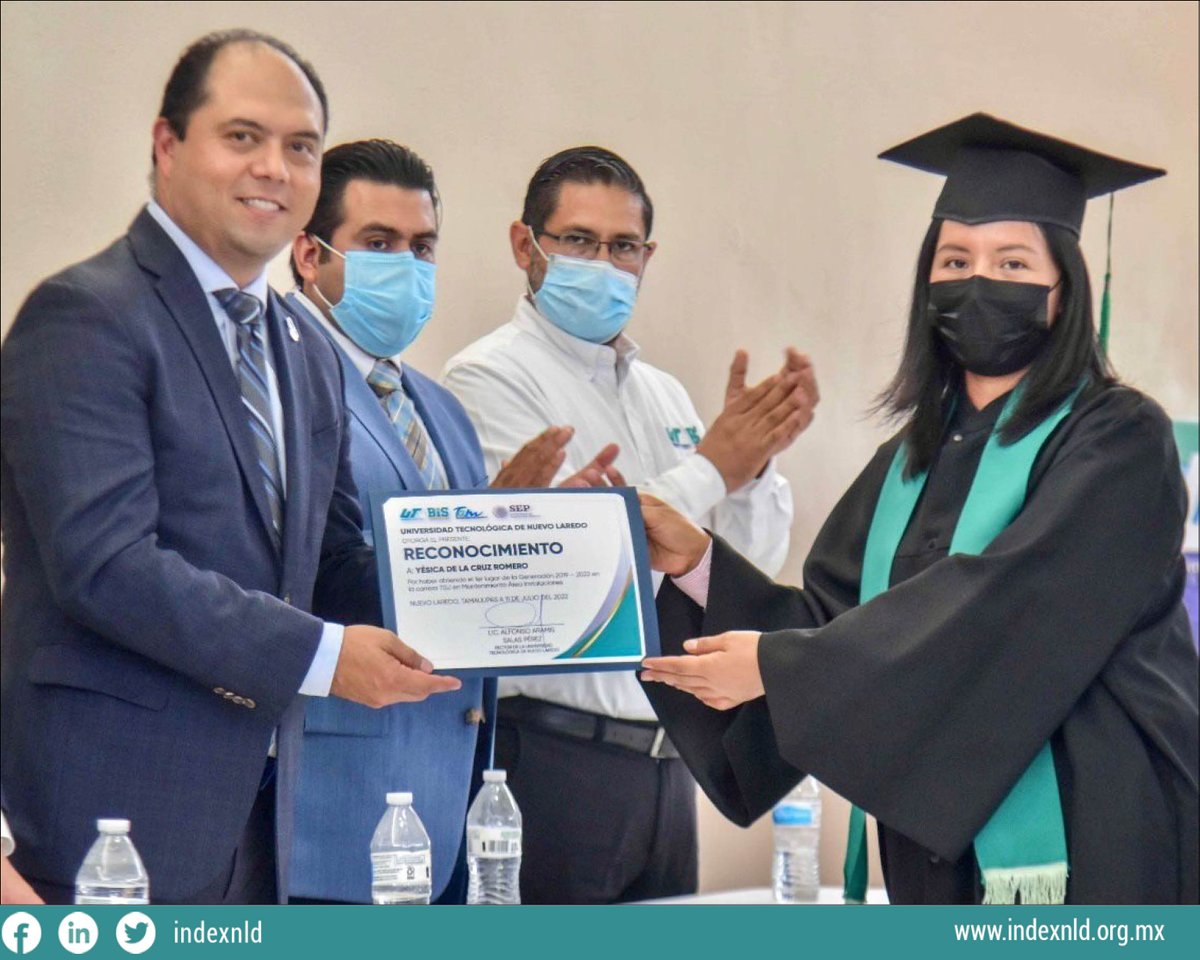 indexnld's tweet photo. 👩🎓🧑🎓La ceremonia de graduación de la @UTNuevoLaredo conto con la presencia del padrino de generación, el Ing. @JoseRodolfoPen7 presidente de index Nuevo Laredo quien acompaño a los 451 estudiantes alumnos de la UTNL.
#indexnld #somosindex #nuevolaredo
#UTNL #graduacion https://t.co/cGxR9uTAwK