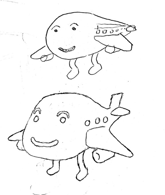 going through old sketchbook stuff, and this airplane??? 