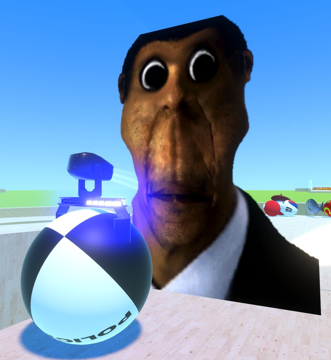 An unstoppable force meets an immovable object