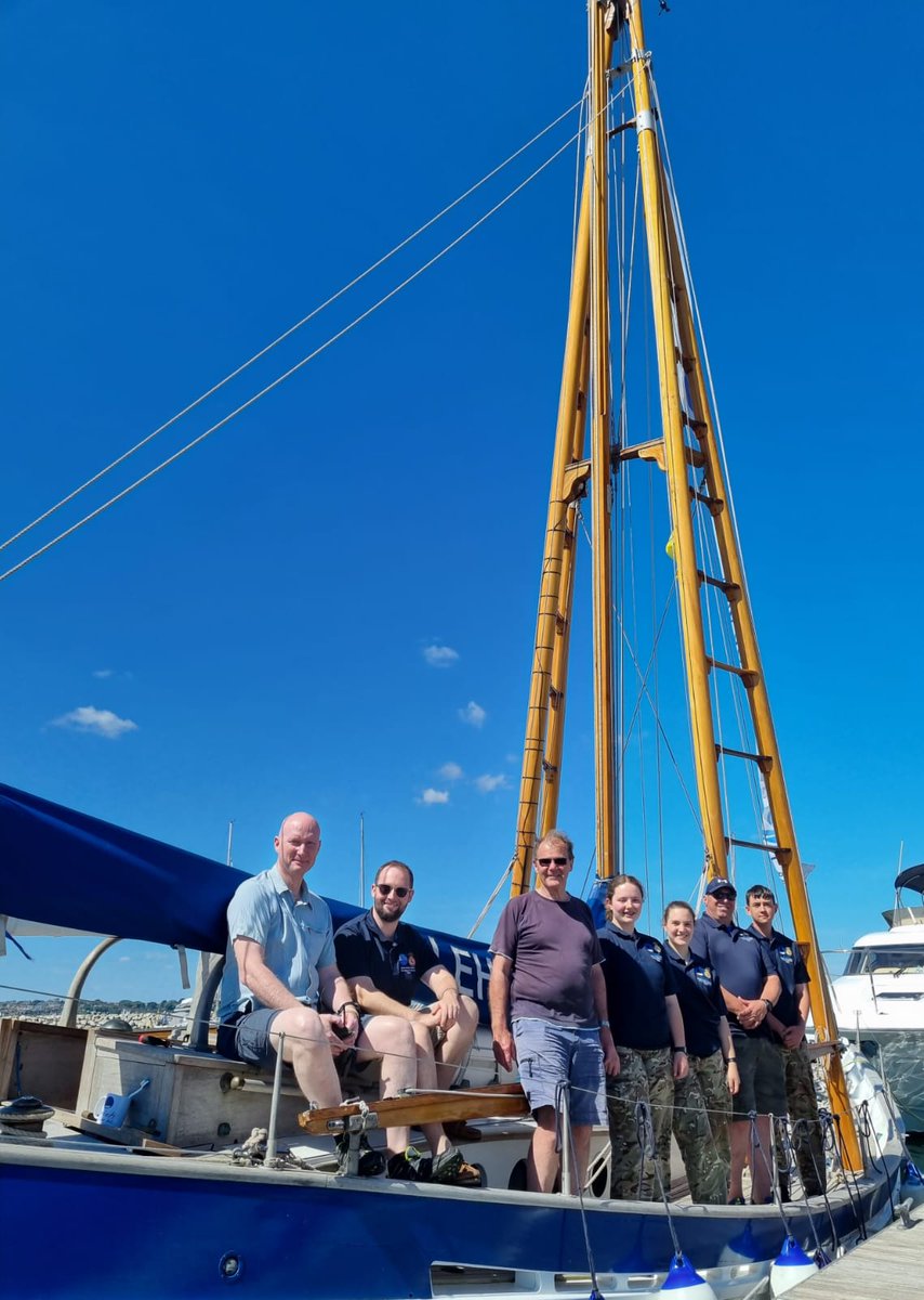 ACF_Devon's tweet photo. After last year's success, the Boleh Trust Sailing Expedition is back! ⛵☀️

Check out our Facebook page for more info and fantastic photos!

#armycadetsuk #devonacf https://t.co/UWpzNc1tHa