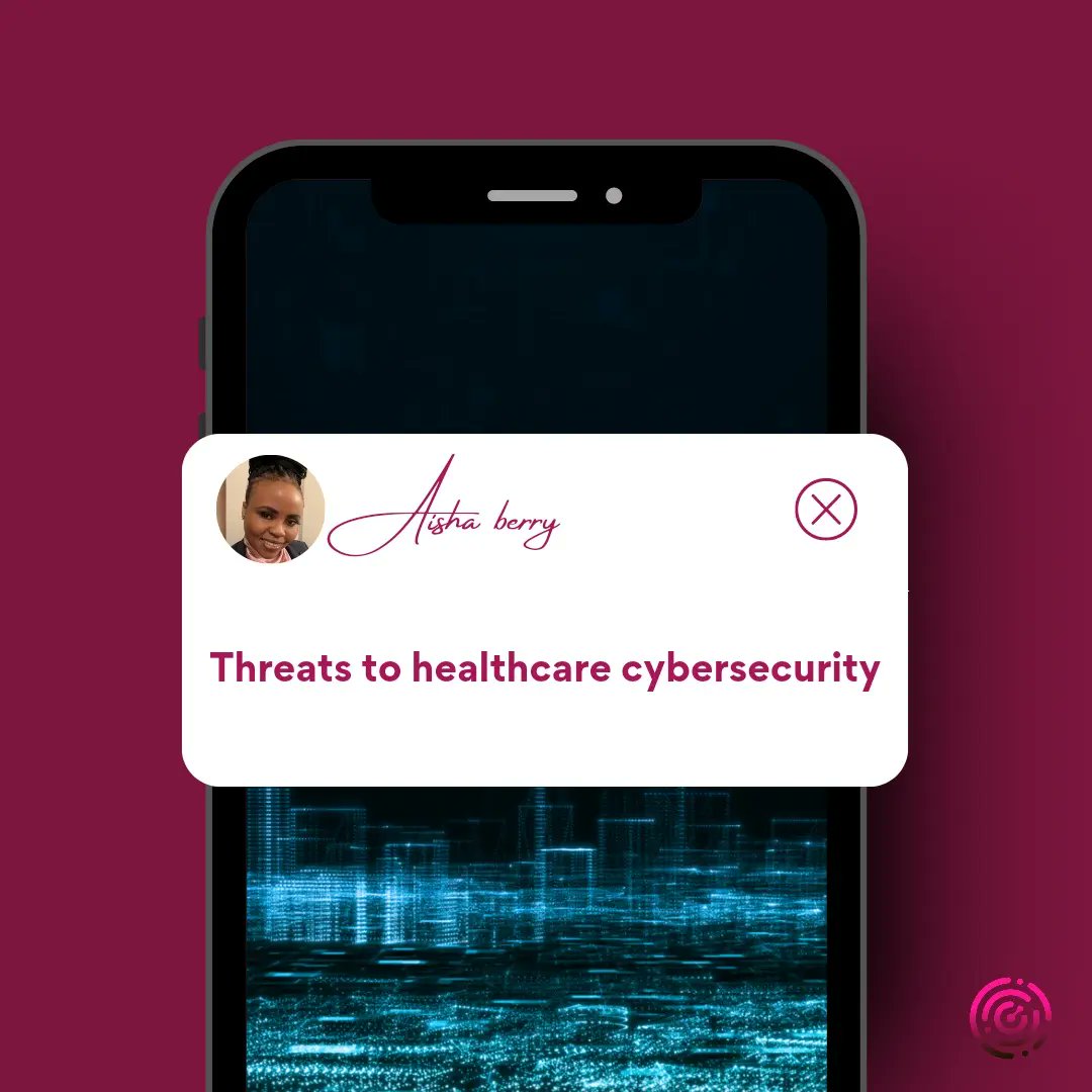 LlcCybersec's tweet photo. Threats to healthcare cybersecurity
#dataisthenextpatient™
#humanerror
#protectyourdata
#nurses
#IoTdevices
#homehealthcare
#acutecare
#nursinghomes
#registerednurses
#licensedpracticalnurses
#healthcareworkers
#vulnerabilities
#phishing
#cybercriminals
#healthcarecybersecurity https://t.co/3u20y5lHzv