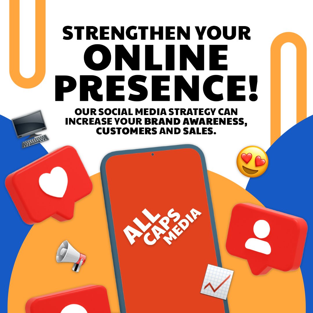 allcapsmedia's tweet image. Good ideas for your company's brand are meaningless if you don't have the help to get noticed! ALL CAPS MEDIA is here to help! Let us help you reach new customers, and get noticed online!

Message us now! 📩

#AllCapsMedia #ACM #Marketing #Design #SocialMedia #Brand
