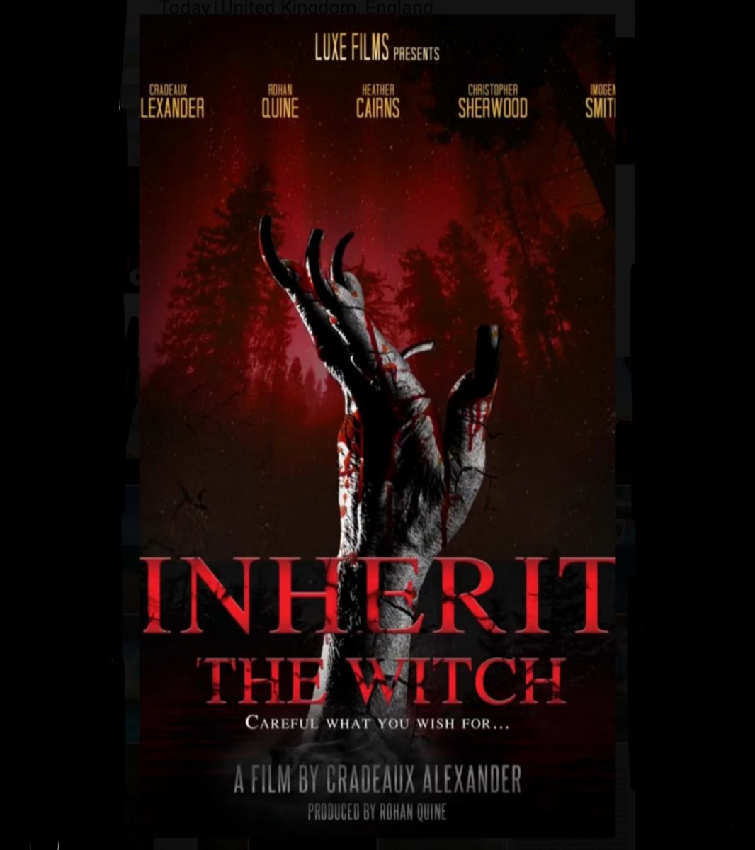 Heather Cairns (@heatherfcairns) on Twitter photo Filming on this in the New Forest for the next 8 days (day 4 tomorrow) with the amazing Writer/Director @CradeauxAlexander and Producer <a href="/RohanQuine/">Rohan Quine</a>
Amazing location to be shooting in 🙏
#luxefilms #featurefilm #newforest #horrorfilm #onlocation Filming on this in the New Forest for the next 8 days (day 4 tomorrow) with the amazing Writer/Director @CradeauxAlexander and Producer <a href="/RohanQuine/">Rohan Quine</a>
Amazing location to be shooting in 🙏
#luxefilms #featurefilm #newforest #horrorfilm #onlocation