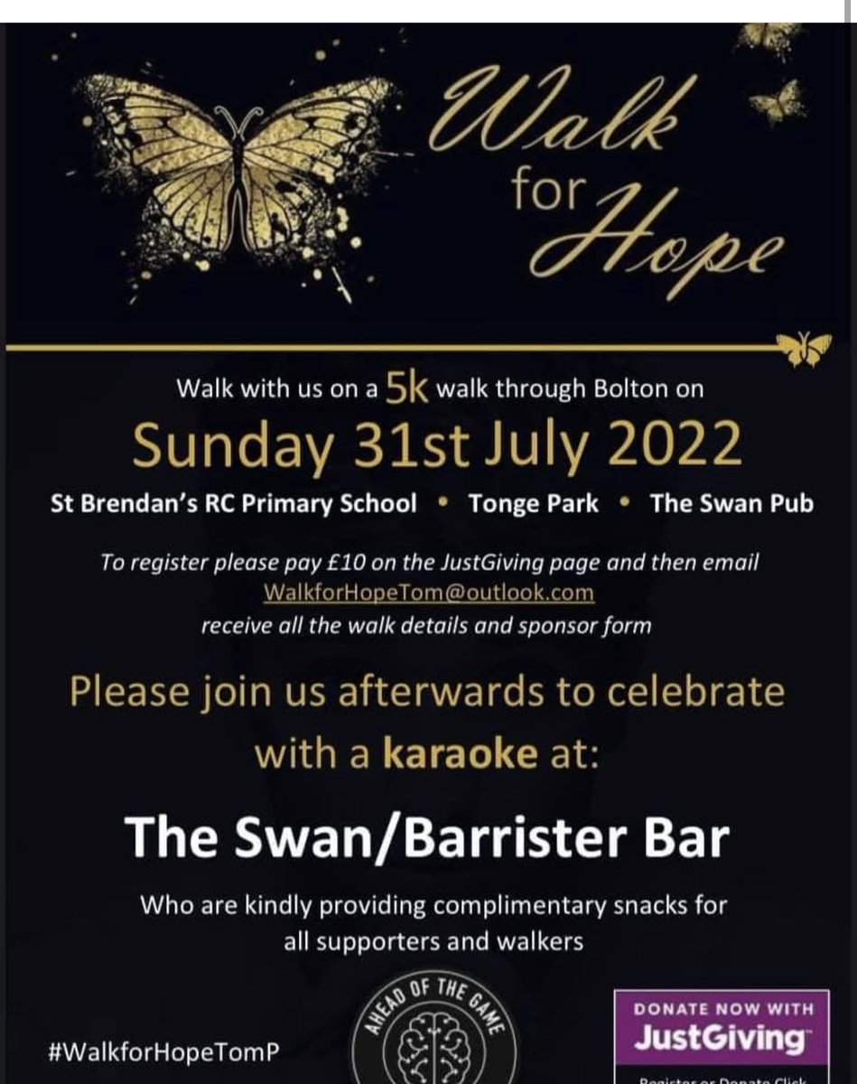 For our northern family- Walk for hope for our boy 💙