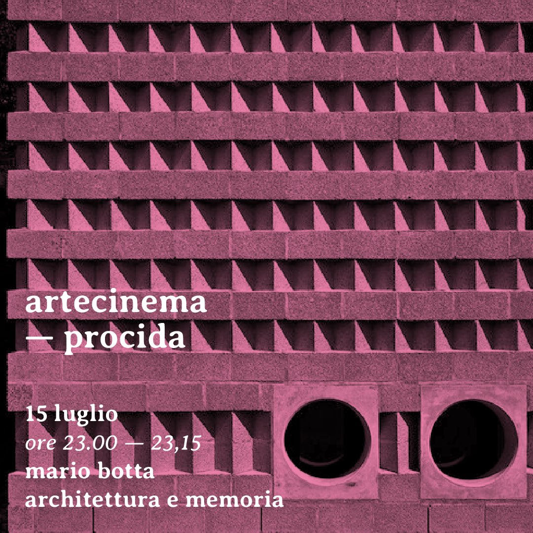 Procida2022's tweet photo. Il 15 luglio nell’ambito di #Artecinema, il Festival Internazionale di Film sull'Arte Contemporanea, sono previste 4 proiezioni dalle 20,30 alla mezzanotte

Per info e prenotazioni 👉🏼 https://t.co/CbgWQZY7zI

#procida2022 @comunediprocida @ArtecinemaFest https://t.co/5XO7efwnlu