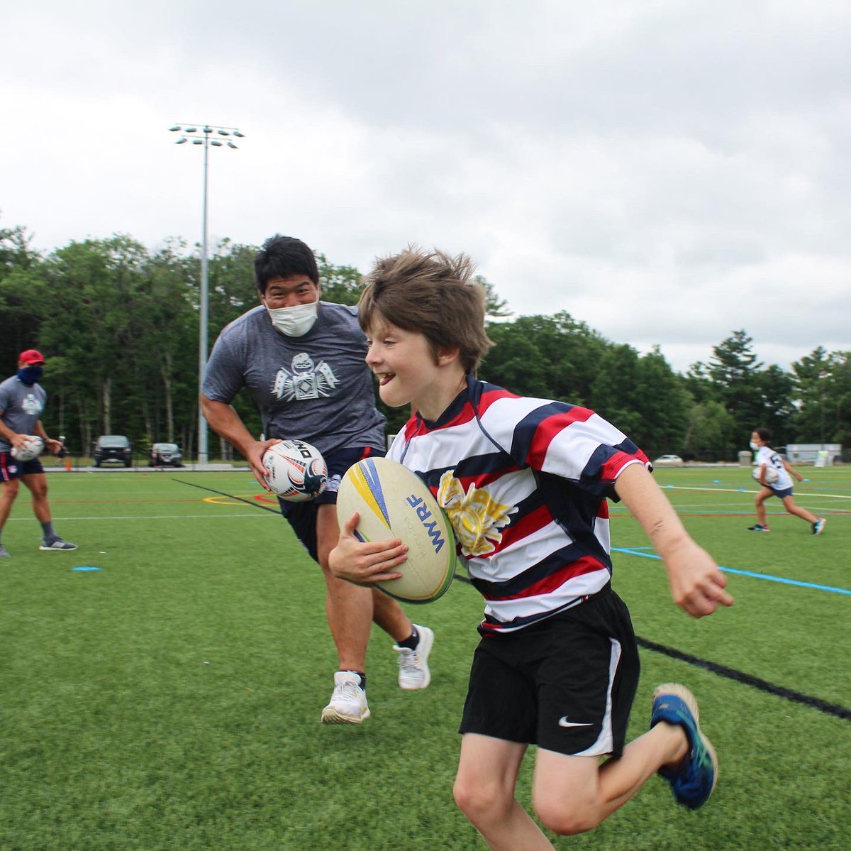 NEFreeJacks's tweet photo. 🐎//☀️ Checkout the upcoming Free Jacks academy learn to play and tracking days across New England!

🎟➡️ https://t.co/zSaKnYCbTZ

Join us this Saturday at Veterans Memrorial Stadium in Quincy MA and Sunday in Biddeford ME for two awesome days of rugby!

#LearnGrowPlayCompete https://t.co/lEfGrK3cNl