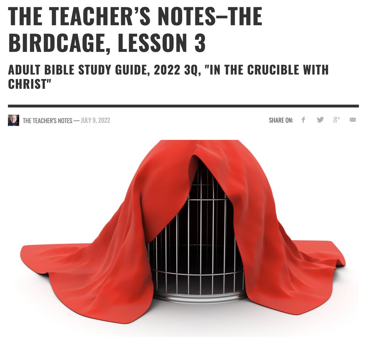 myoutlookmag's tweet photo. While there are many kinds of crucibles, this week we focused on those that bring us maturity, that help us grow closer to God. https://t.co/r1Or1j07sq
#TeachersNotes #TeresaThompson #TheCrucible #BibleStudy #OUTLOOKmag https://t.co/L9CAF1ICzu