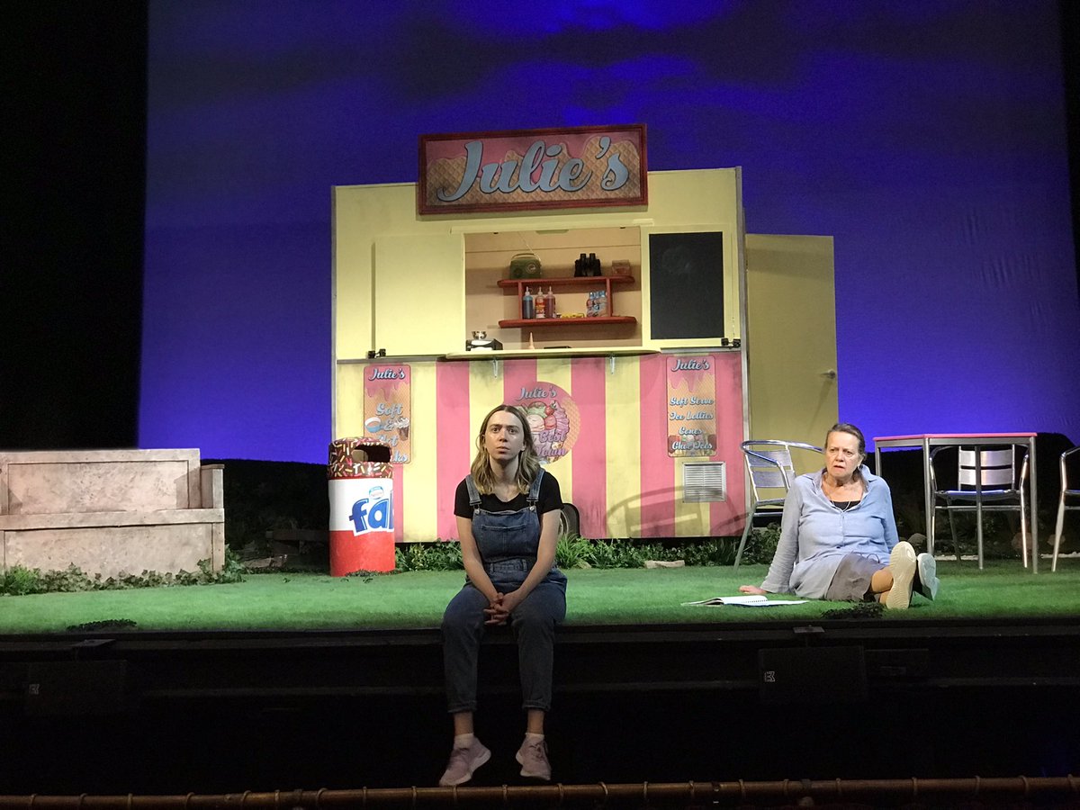 Fantastic play about #beachyhead #beacons opens on Thursday 14th till 23rd of July <a href="/EBTheatres/">Eastbourne Theatres</a>. Such a lovely piece to direct about an important issue. Funny, moving and heart warming. Come &amp; see it eastbournetheatres.co.uk/events/beacons Rehearsal pic 👇