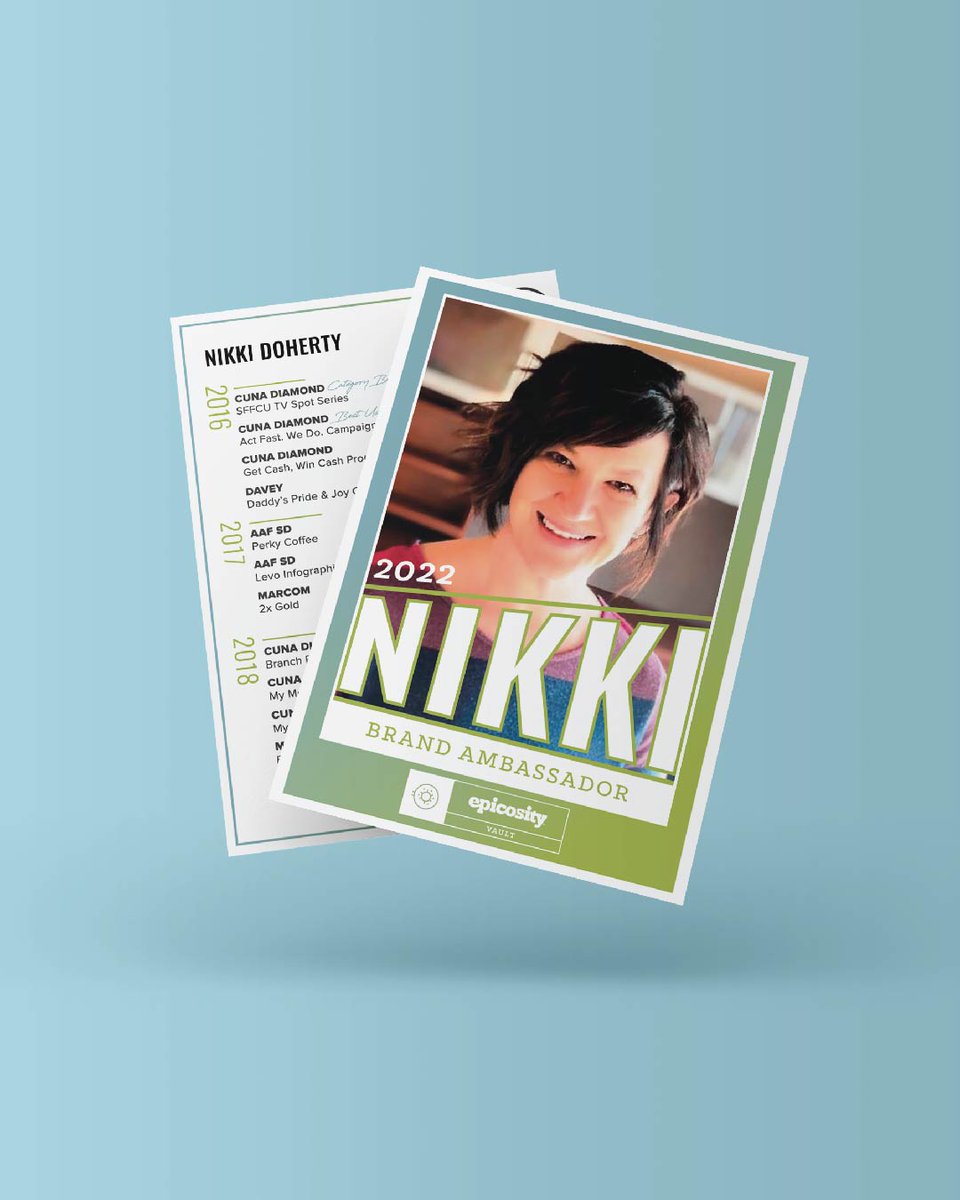 EpicosityAgency's tweet photo. Science, swagger, awards and ROI. When you work with Epicosity, you work with someone who has been in your shoes and has the stats to prove it.

Nikki, our newest member, covers all bases, and scored many home runs through the years. Check out what makes her an all time MVP. https://t.co/hYweG3FzwP