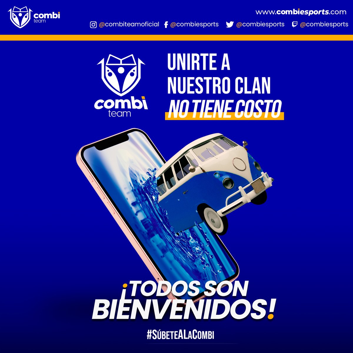 uxmalesports's tweet photo. Join us! 🔥
Ingresa a #Discord para conocer los requisitos para ser tripulante de esta Combi.
#SúbeteALaCombi #CombiTeam #CombiEsports #EsportsLATAM #AoELATAM #AoeDE https://t.co/8RyKcBNykJ